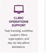 Clinic operations support